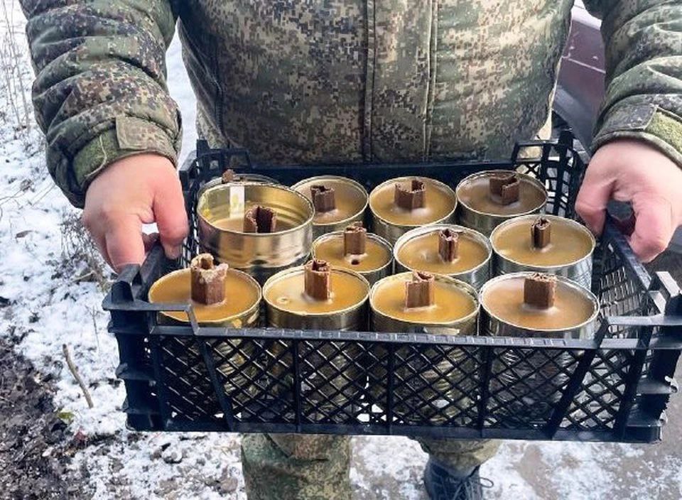 СБОР ЖЕСТЯНЫХ БАНОК И СРЕДСТВ НА ПАРАФИН